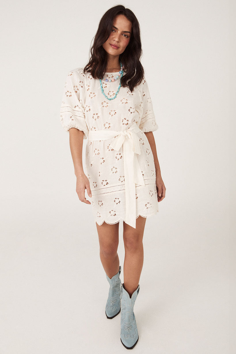 Love Note Broderie Tunic Dress